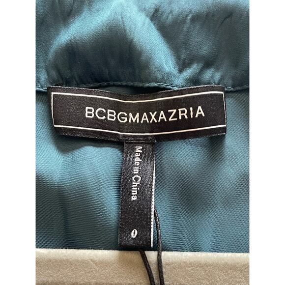 New BCBGMAXAZRIA Women’s Ruffled Short Mini Dress Size 0 - Picture 13 of 13